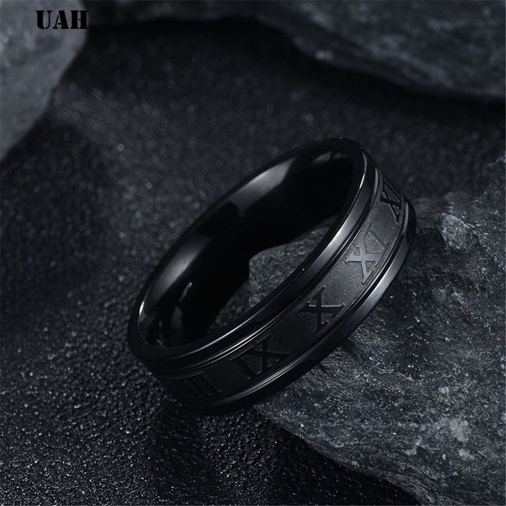Fashion Ring Roman Numerals