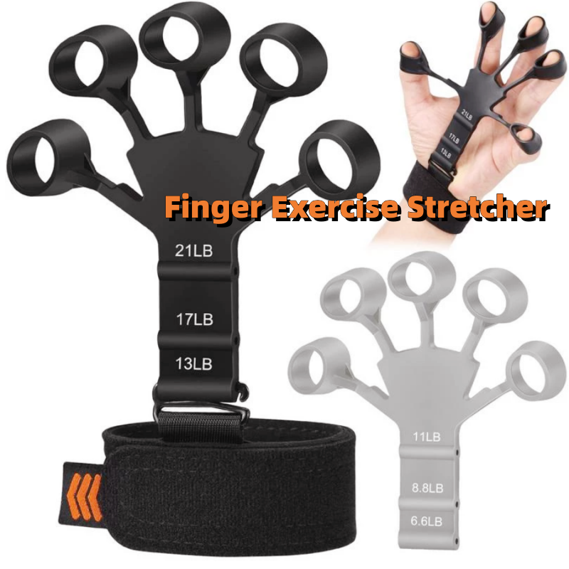 Strength trainer finger resistance belt
